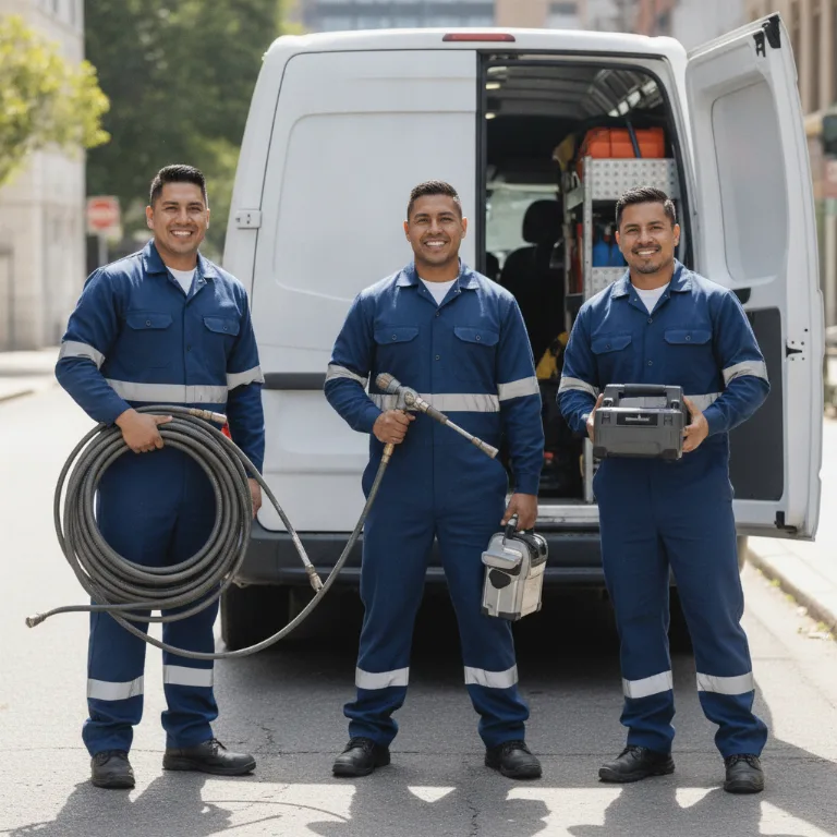 Desentupimentos equipe em Cidade Ocidental